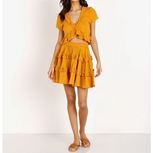 BRAND NEW Freja Skirt Plain Citrus